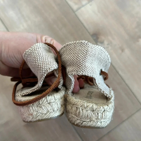 Soludos Leather Espadrilles Platform Gladiator Sz 6 - Picture 13 of 13